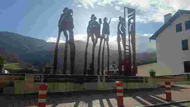 MONUMENT TO THE BATTLE OF RONCESVALLES